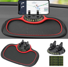 Multifunction Car Anti-Slip Mat with Auto Phone Holder and Extra Large Pad for P