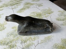 Inuit Seal Carved By Issac Killiktee