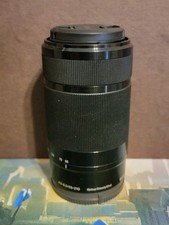 Sony E 55-210 mm F/4.5-6.3 OSS Zoom Lens SEL55210 Black E Mount