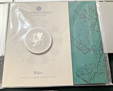 2023 The Welsh Dragon Proof £5 Royal Mint Exclusive Ltd Edition Shop Only Coin