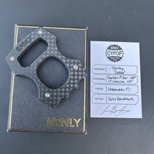 Rare Lucas Burnley BRNLY Toothy Carbon Fiber Titanium Contra Cypop