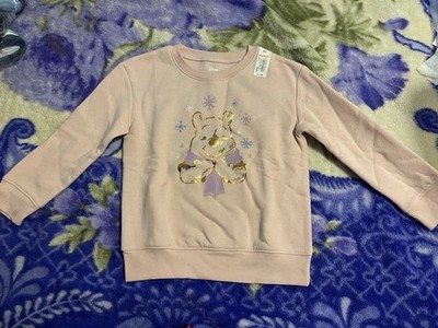 Jumping Beans Disney's Winnie The Pooh Pink Fleece Sweatshirt-Girl's Size 5T NEW