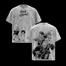 My Hero Academia Deku vs Bakugo T-Shirt, Graphic Tee T-Shirt