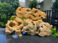 HOLEY ROCK AQUARIUM DECORATION FISH TERRARIUM PET SUPPLY ART GARDEN AQUASCAPING