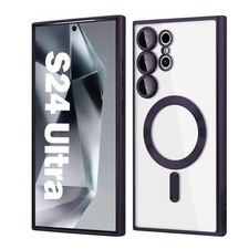 For Samsung Galaxy S25 Ultra S24 S23 S22 Clear Mag Safe Shockproof Case Cove