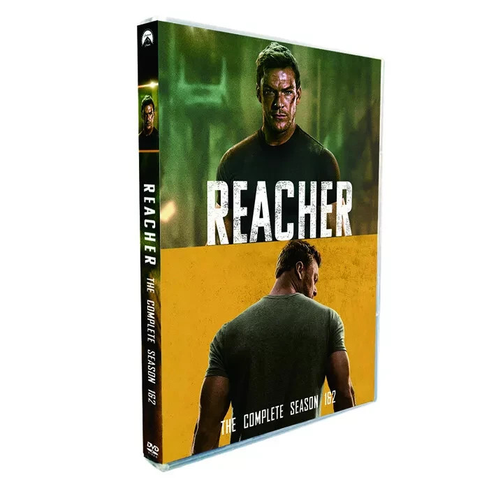 REACHER: THE COMPLETE SEASON 1 & 2 (2023) DVD Ritchson Sten - New Sealed
