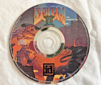 Doom II: Hell on Earth   PC CD ROM (Loose Disc, Tested)