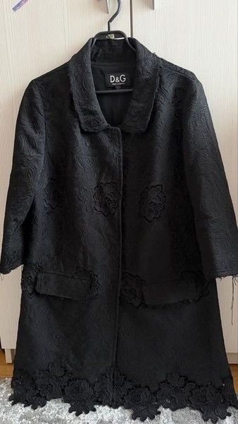 Women Sweater Black Wool 40