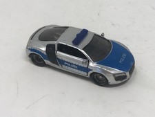 Siku&reg; 1430 - Audi R8 Spyder - Polizei Streifenwagen - silber - 1:55 - gebr.