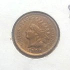 1908 Indian Head Penny Cent Lustrous High Grade VF Condition Red Brown Original
