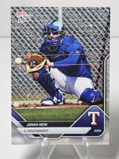 2025 Topps Now Jonah Heim #OD-149 Road To Opening Day Texas Rangers