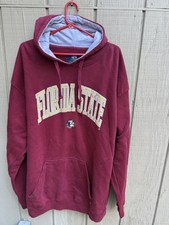 Vintage Florida State Seminoles Hoodie Mens 2XL  Garnet Gold J America