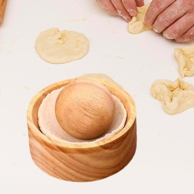 Knödel Haut Maschine Teigpresse Küchenhelfer Holz Knödel Presse Werkzeug