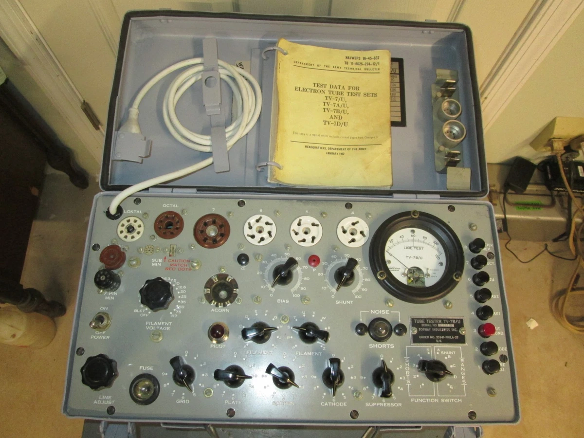 Tv 7 Tube Tester for sale | eBay