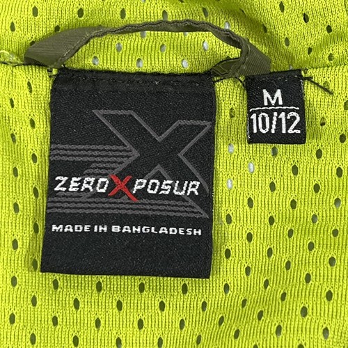 ZeroXposur Lightweight Windbreaker Jacket Full Zip Green Boy’s Medium 10/12 - Picture 6 of 8