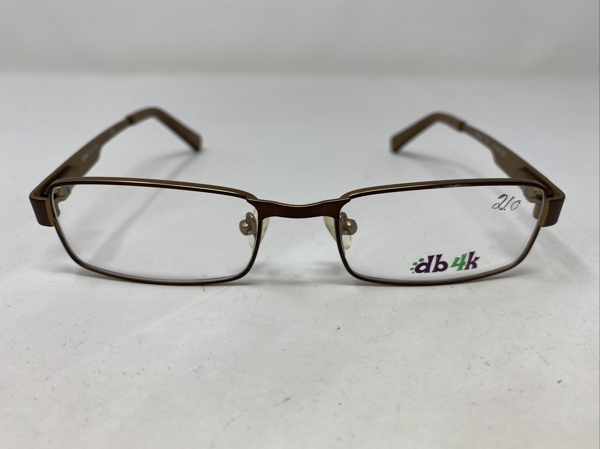 New Kids db4k by Europa GAMER C2 Brown Eyeglasses 45/16/120 Europa DB4K Gamer C2 47-16-125 Brown Full Rim Metal  main image 2