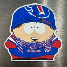 NFL South Park Magnet Buffalo Bills Eric Cartman 90’s Retro Gear Custom Pop Art