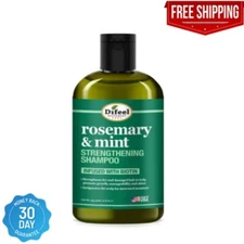 Difeel Rosemary and Mint Hair Strengthening Shampoo with Biotin 12 oz.