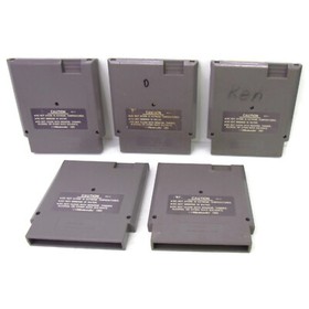 Carros de juego 5 piezas Super Mario Bros./Pato/Pista MLB Tetris Hoops Elway LIMPIOS NES D