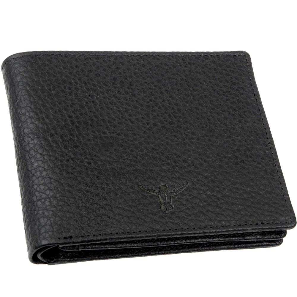 Geldbörse Leder 9x12cm Mit Hirsch "Vintage Hunting" 1701-STAG