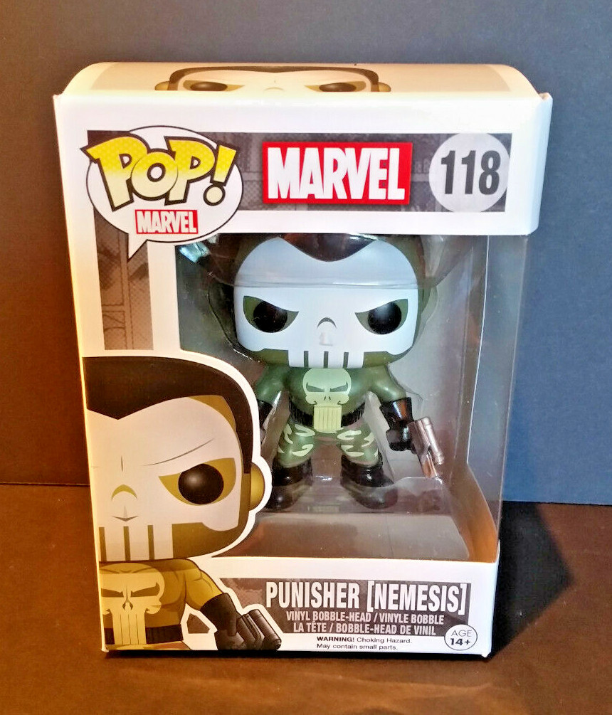 POP! FUNKO PUNISHER [NEMESIS] #118 Figure NRFP! Marvel | eBay