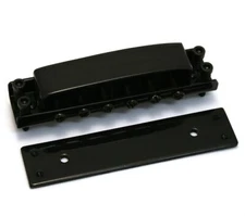 GB-0515-003 Covered Black Ric Rickenbacker Style Guitar Bridge