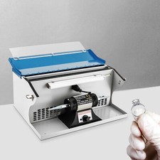 500W Jewelry Polishing Buffing Machine Dust Collector Benchtop with Light 110V
