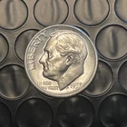 1953-S Silver Roosevelt Dime Gem BU from original roll