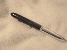 Silver & Black Pen