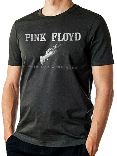 Pink Floyd - WYWH Robot Shake, Short Sleeve Da Uomo, Grigio (Grey), S : Pink Floyd