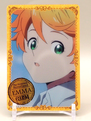 Emma The Promised Neverland Trading Card Anime Japan X126