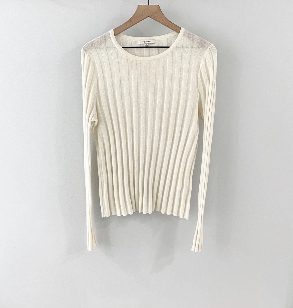 Madewell clarkwell pullover sweater hotsell