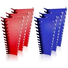 78-Slot Metal Wrench Organizer Heavy Duty Wrench Organizer Tray for Tool Box ...