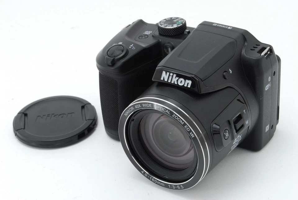 [MINT w/strap] Nikon COOLPIX B500 16.0MP Digital Camera Black from Japan #22 - Image 4 of 4