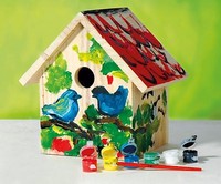 Nistkasten Malset Bastelset NisthöHle Bausatz Meisenkasten Vogelhaus Holz