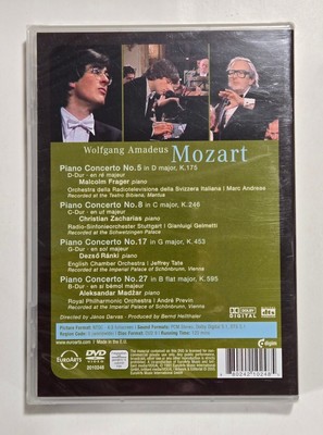 Mozart: Great Piano Concertos Vol. IV - Nos. 5, 8, 17 & 27 DVD  