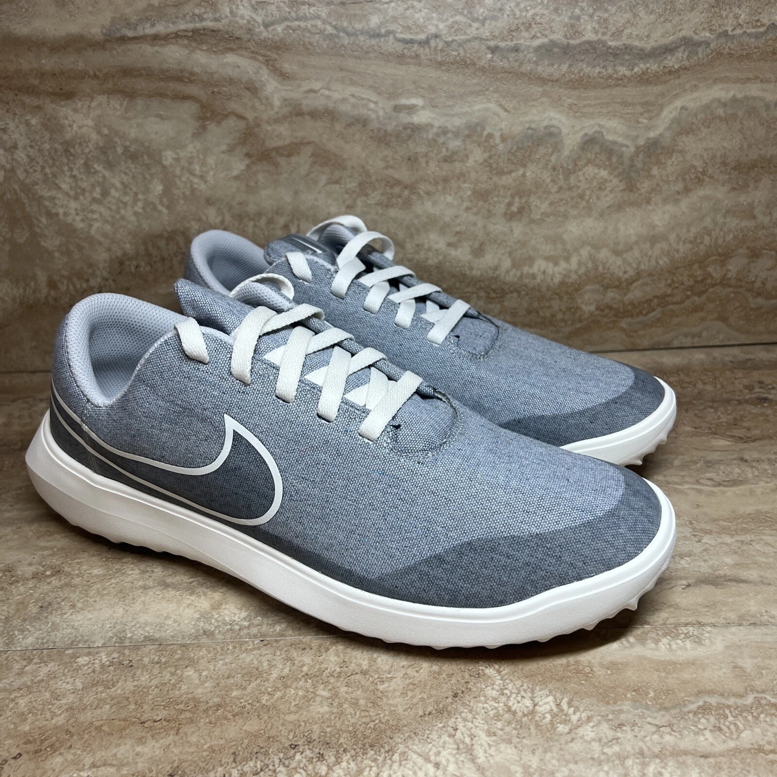 Nike Victory G Lite NN Spikeless Men's Golf Shoes Gray Size 10.5