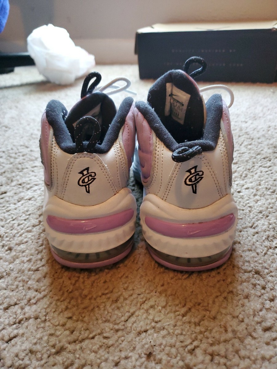 Nike Air Penny II 2 Platinum/Black-Purple Lilac Hardaway SZ 4.5y