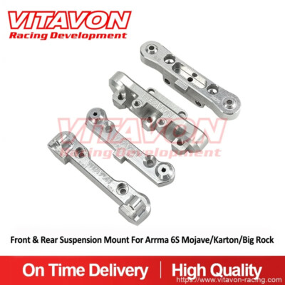VITAVON Front & Rear Suspension Mount For Arrma BIG ROCK 6S BLX Karton Mojave