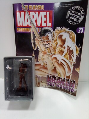 Figurine Marvel Eaglemoss Kraven N°23 En Plomb - Neuve - Collection Superhero