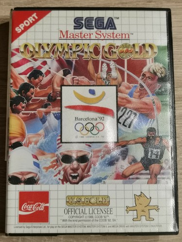 Olympic Gold - Cartouche seule - Sega Master System - Jeux vidéo
