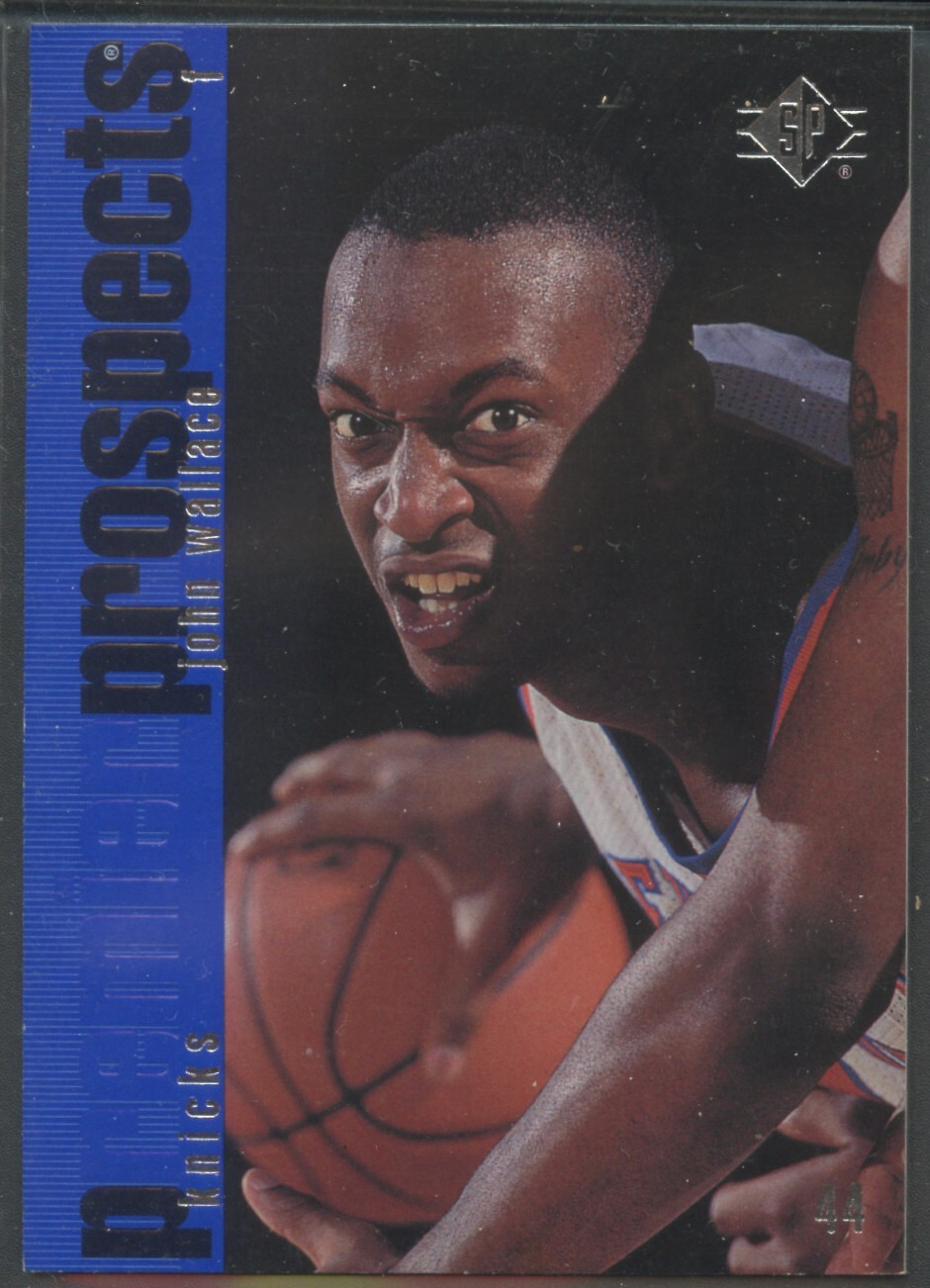 1996-97 SP #140 John Wallace New York Knicks