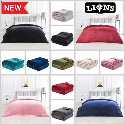 GAVENO CAVAILIA Ultra Soft Flannel Fleece Blanket Large Warm Travel Throw Sofa Couch Blankets