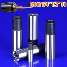 Von 1/4" 1/2" bis Direktspannzange Spannzangenadapter Collet Adaptor CNC Fräser