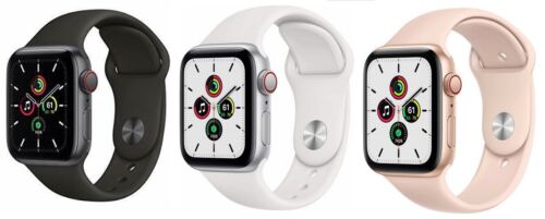 Apple Watch SE 40 mm 44 mm GPS + Celular LTE Dorado Gris Espacial Plateado Prístino - Imagen 1 de 4