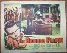 "The Bamboo Prison" 1954 11X14 lobby card Frances/Foster/Keith