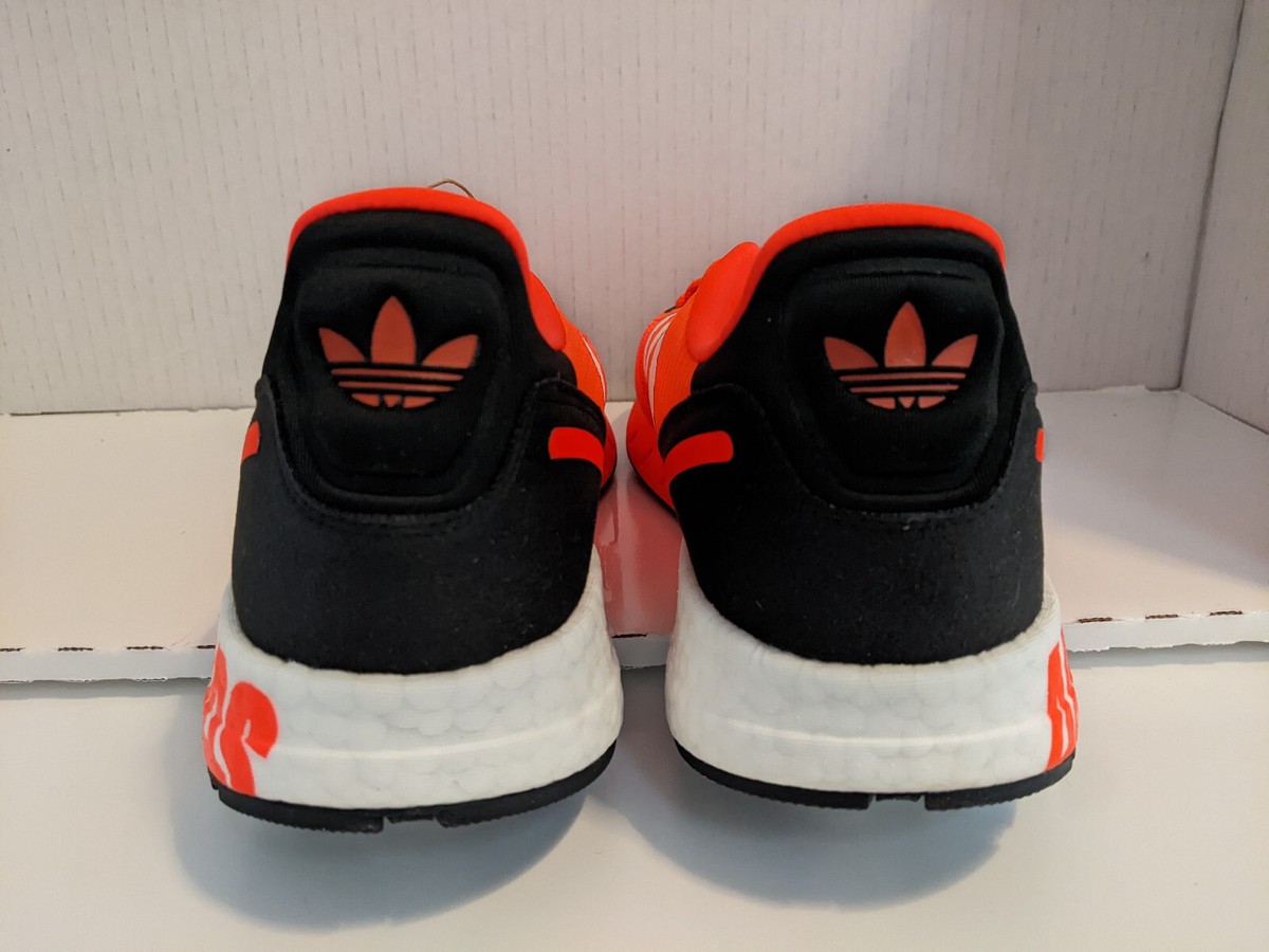 だいず Adidas Originals ZX 1K BOOST Solar Red Orange FY3631 Men's Running