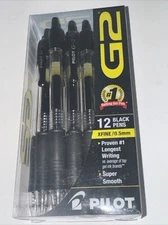 12-Pack Pilot G2 Premium Rollerball Retractable Pen Extra Fine 0.5mm XFine NEW