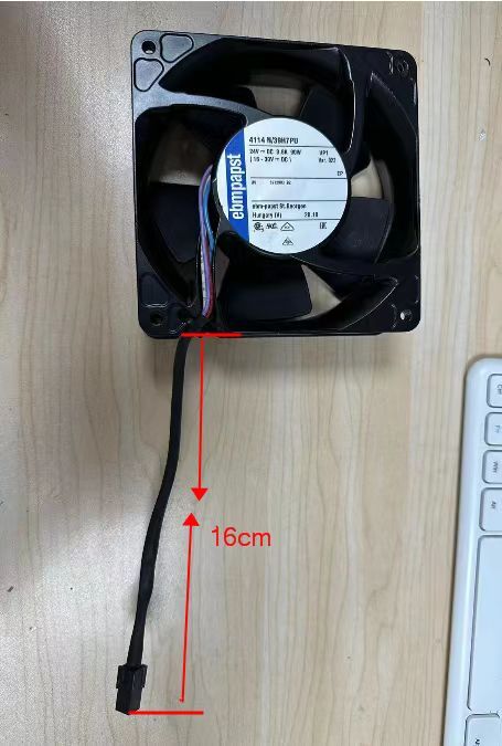 M0E29-67056 Cold Flux Fan OR M0E29-67057 Hot Flux Fan Fit