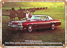 Metal Sign - 1975 Oldsmobile Toronado